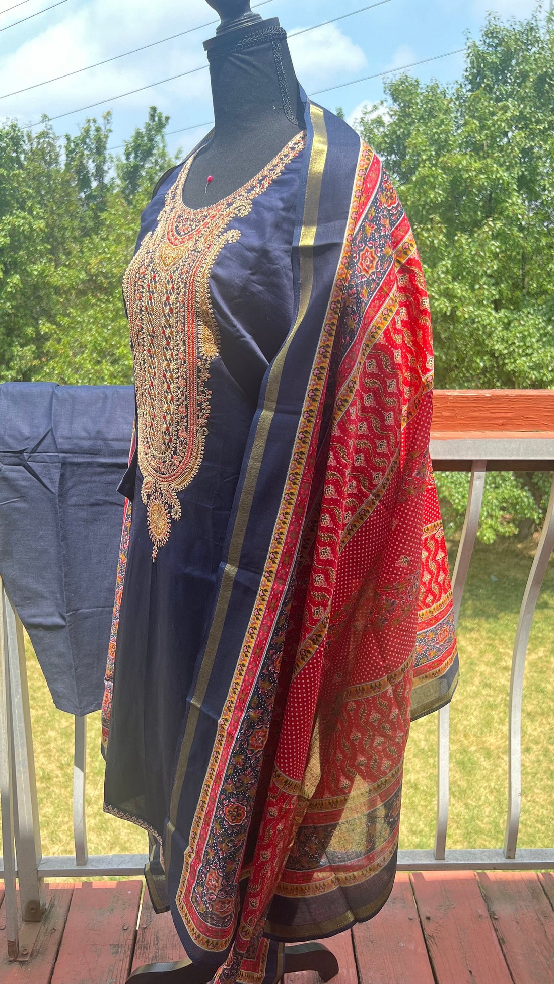 Salwar Kameez / Kurta Kurti/ Indian dress / Pakistani Dress/ Gift for Sister/ party dress/ salwar suits/blue color dress