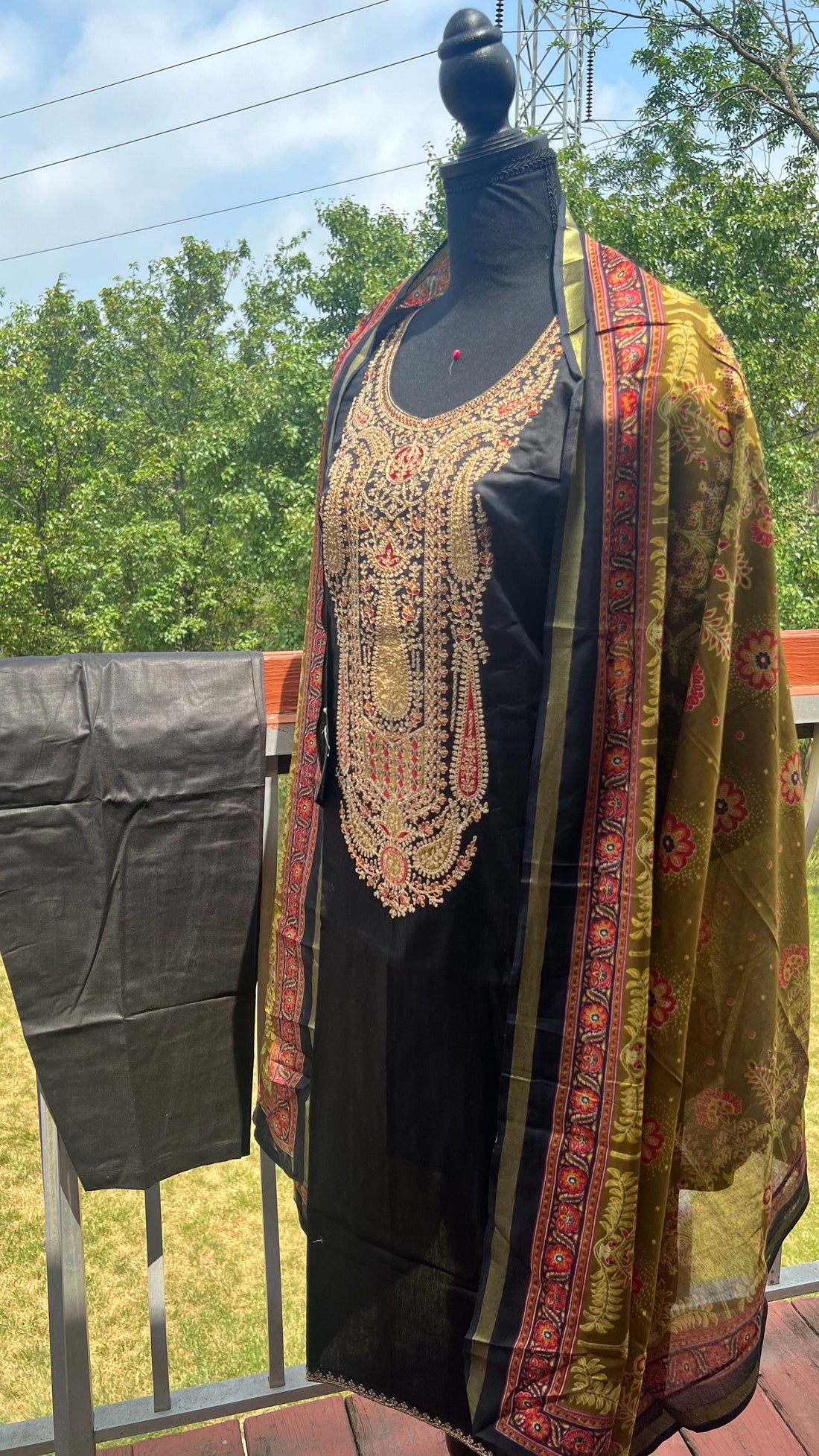 Salwar Kameez /Indian dress/ summer dress/ Pakistani dress/ salwar suits/ blue color dress/three pieces dress