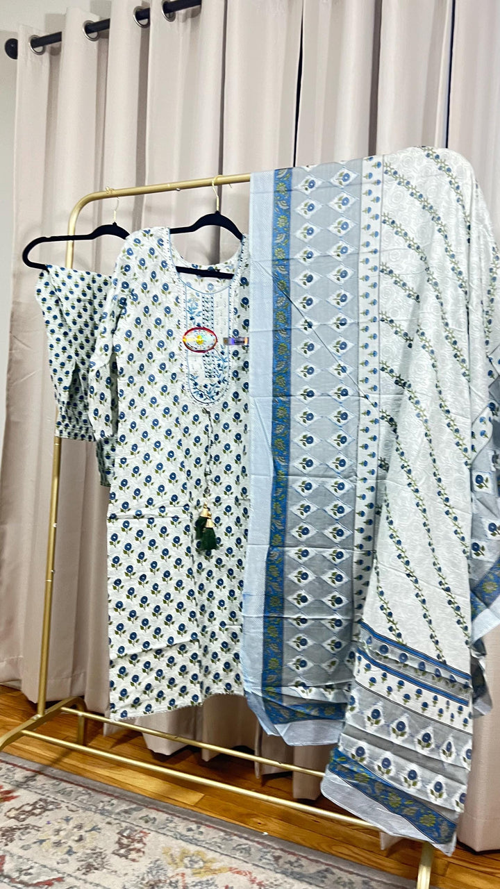 Printed cotton dress/ summer friendly/ casual dress / high comfort everyday use indian dress