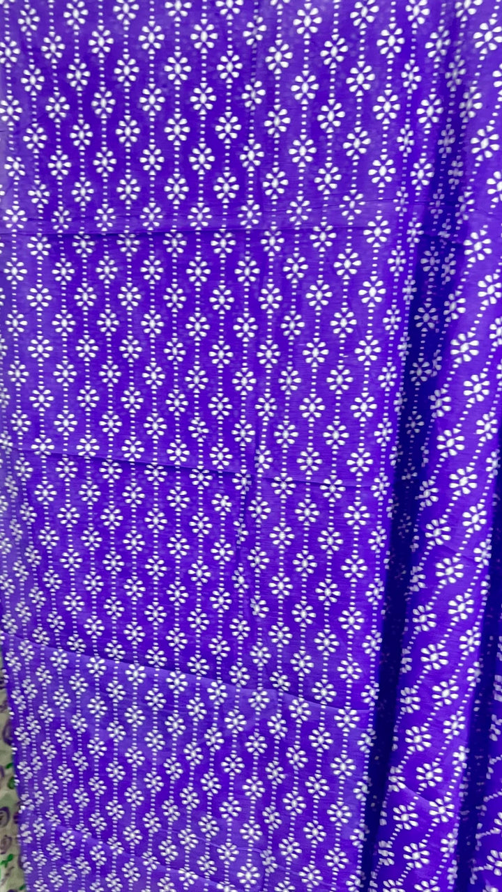 Printed cotton dress/ summer friendly/ casual dress / high comfort everyday use indian dress