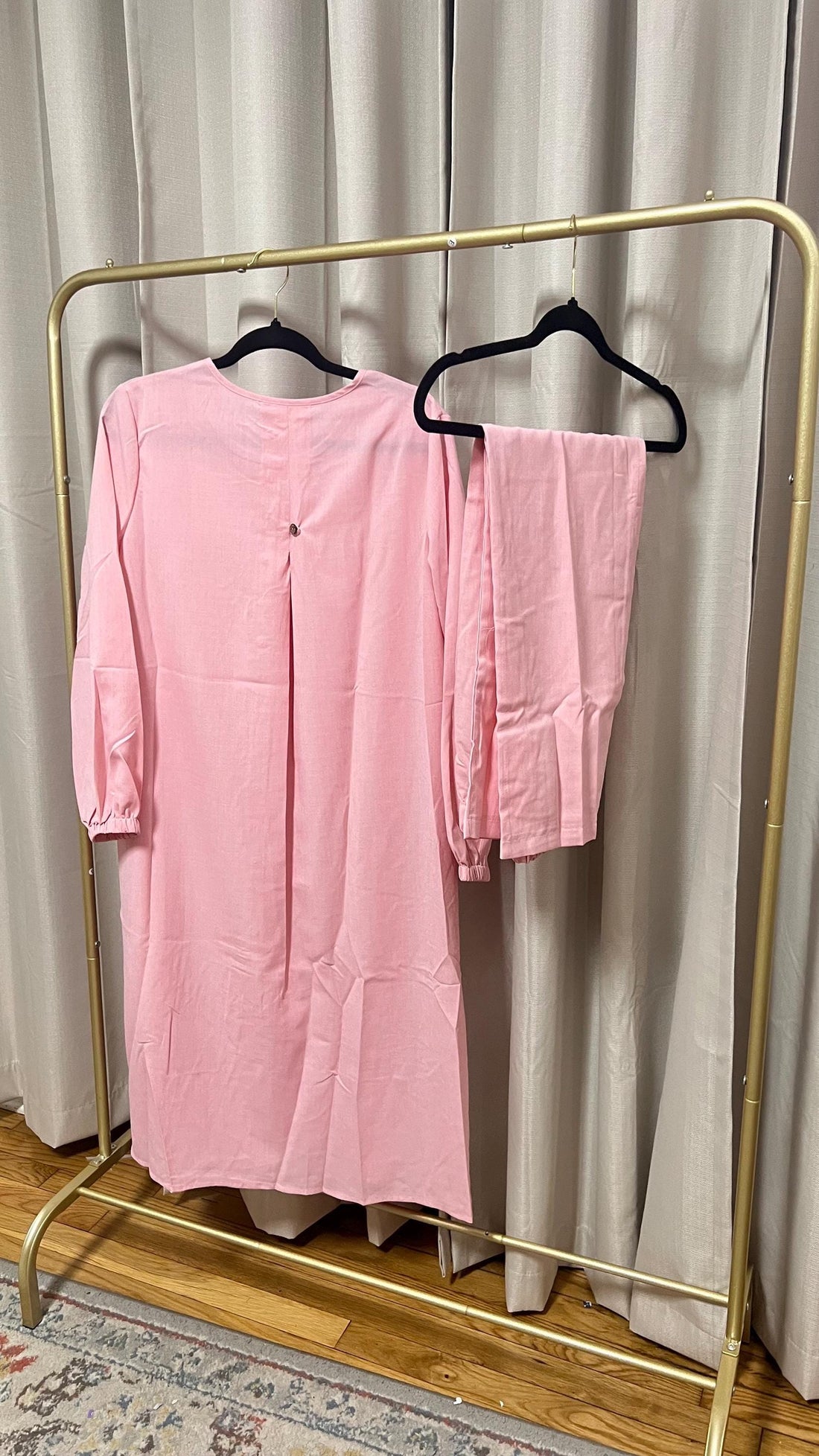 Modest work or office attire / Co-Ord Set with Palazzo Pant / Stylish Kaftan Abaya