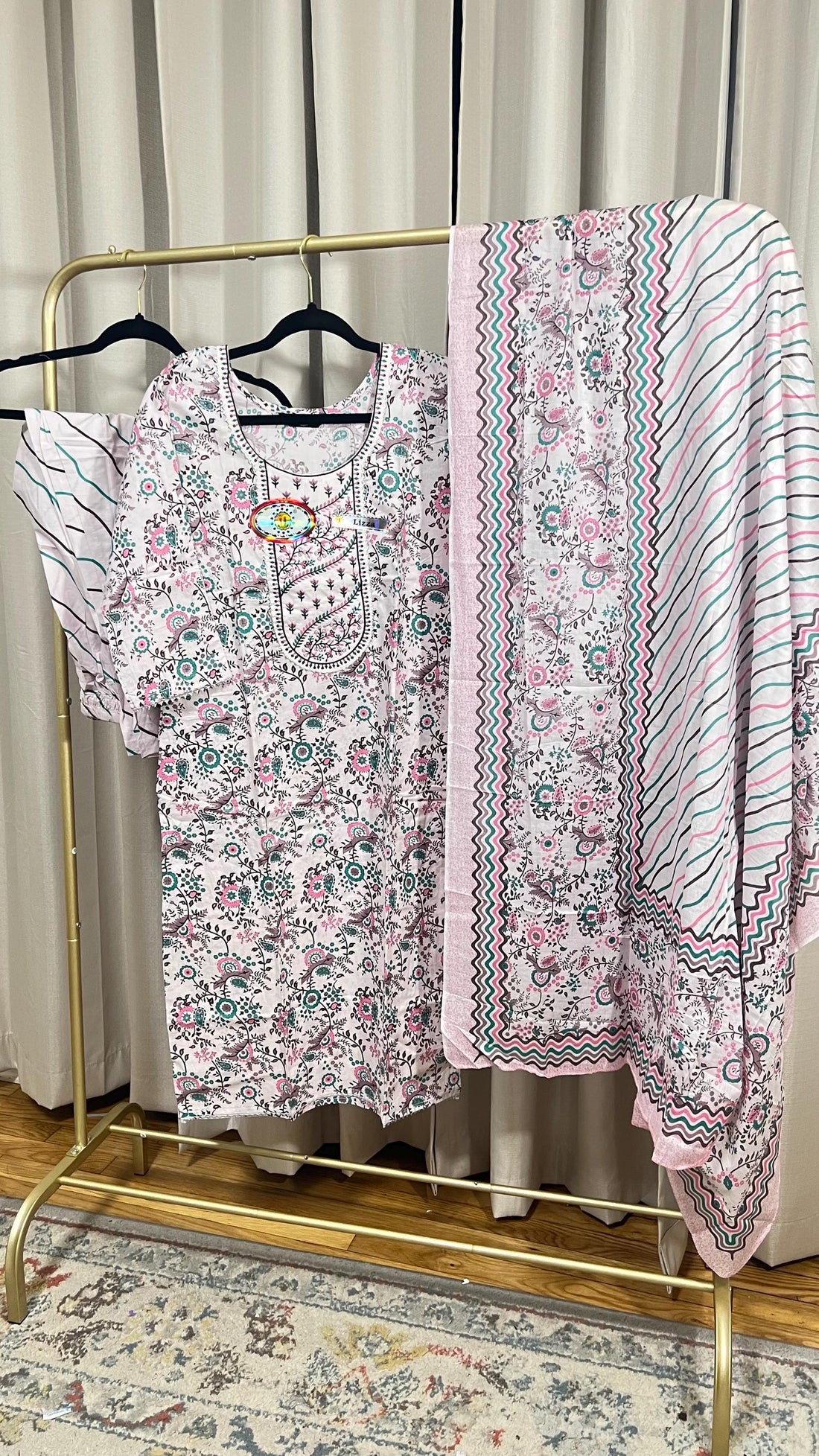 Printed cotton dress/ summer friendly/ casual dress / high comfort everyday use indian dress