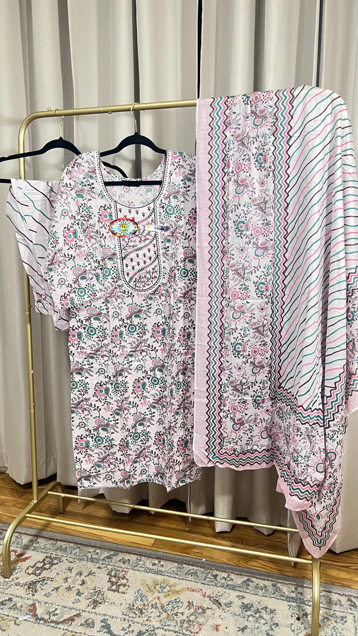 Printed cotton dress/ summer friendly/ casual dress / high comfort everyday use indian dress