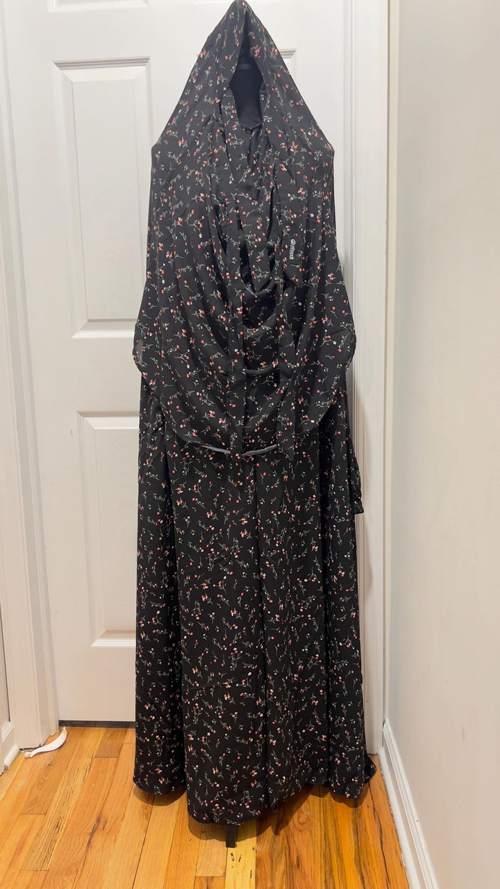 Prayer clothes , One Piece full length Prayer Jilbab for Women,attached hijab, prayer gown Abaya , home prayer dress, Muslim women gift