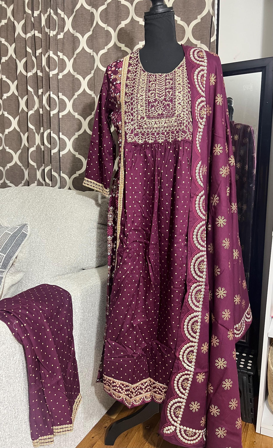 Beautiful Salwar Kameez, Kurta Kurti, Indian dress, Pakistani Dress, Gift for Sister, party dress, salwar suits, eid dress, Kurti set