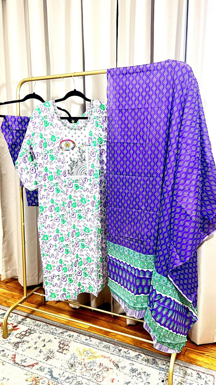 Printed cotton dress/ summer friendly/ casual dress / high comfort everyday use indian dress