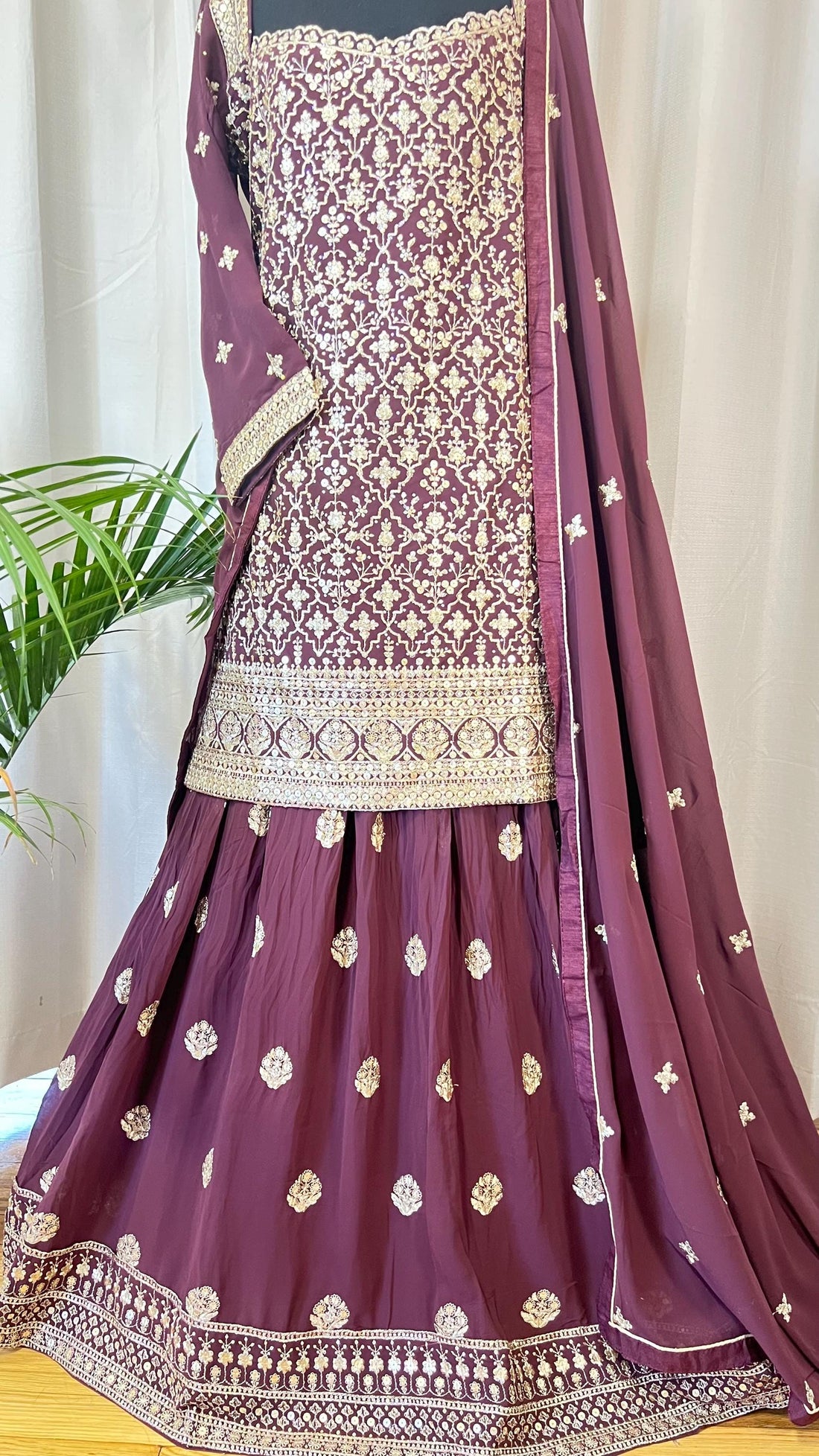 Lehenga Choli - Bridal & Wedding Georgette Lehenga - Indian Lehenga Dress - Designer Lengha for Woman- Indian Wedding Lehenga - Eid Gift