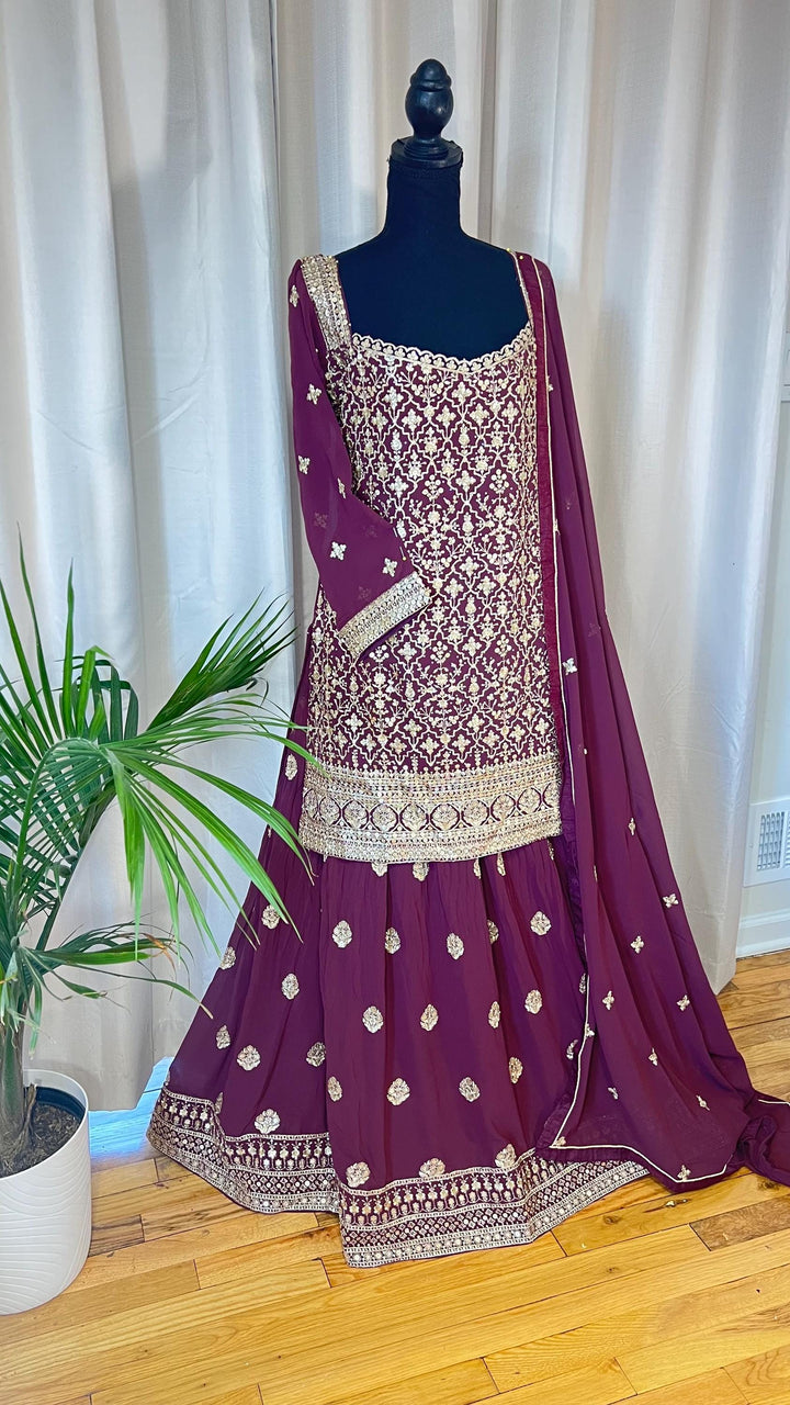 Lehenga Choli - Bridal & Wedding Georgette Lehenga - Indian Lehenga Dress - Designer Lengha for Woman- Indian Wedding Lehenga - Eid Gift
