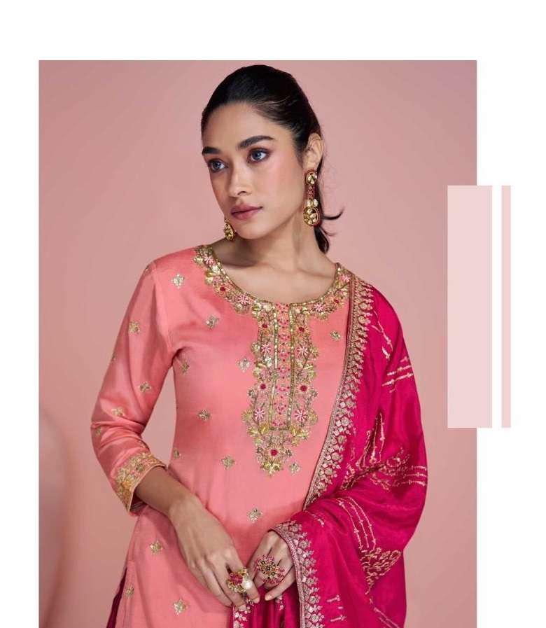 Sharara suit, party wear designer salwar kameez, Heavy embroidery work,ready dress, Eid gift, Pakistani dress, Indian dress, pink dress