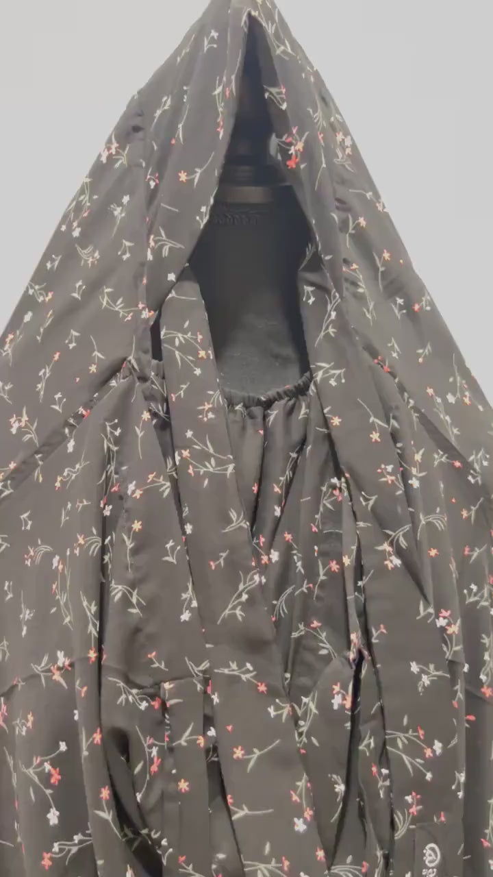 Prayer clothes , One Piece full length Prayer Jilbab for Women,attached hijab, prayer gown Abaya , home prayer dress, Muslim women gift
