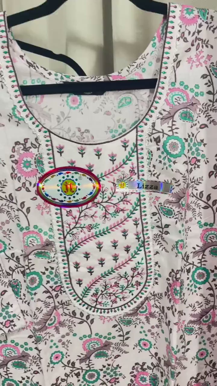 Printed cotton dress/ summer friendly/ casual dress / high comfort everyday use indian dress