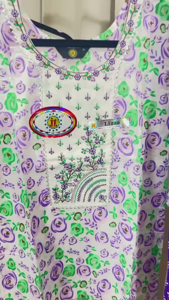 Printed cotton dress/ summer friendly/ casual dress / high comfort everyday use indian dress